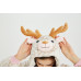 Onesie Kigurumi Valge Põder